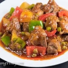 Pork Mechado Recipe Panlasang Pinoy Mechado Recipe Pork Mechado Recipe Pork Recipes