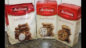 Maybe you would like to learn more about one of these? Archway Classics Soft Cookies Iced Molasses Iced Oatmeal Oatmeal Raisin Review Youtube