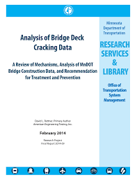 Analysis Of Bridge Deck Cracking Data