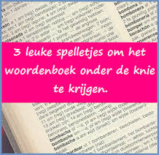 Woordenboek Klas Van Juf Linda Taal Schoolspullen Woordenschat