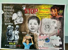 Child Labour Poster Kids Poster Poster Competition Drawing Competition