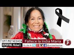 Muere La India Maria - Fallece Maria Elena Velasco La india Maria en Mexico  [TRIBUTO] - YouTube