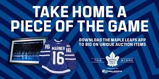Find maple leafs season in canada | visit kijiji classifieds to buy, sell, or trade almost anything! Toronto Maple Leafs On Twitter Download The Maple Leafs App To Take Home A Piece Of The Game With Realsports Today S Auction Is Live Featuring Game Worn Sweaters More Learn More