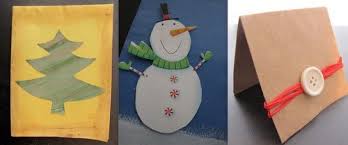 Hallmark greeting cards gifts ornaments home decor gift. Holiday Card Making With Kids Using Recycled And Re Purposed Materials Keeper Of The Home