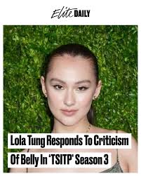 Praise for actress playing Belly