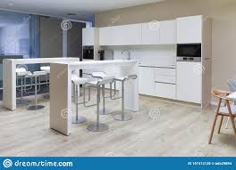 a modern office floor there is a