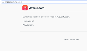 Y2mate is a youtube video downloader that allows you to convert and download for free thousands of audios and videos. Y2mate Officially Shutting Down In Multiple Countries
