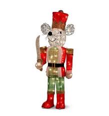 38 Outdoor Lighted 3d Nutcracker Mouse Soldier Sculpture Christmas Yard Decor Nutcracker Soldier Nutcracker Christmas Decorations Christmas Yard Decorations