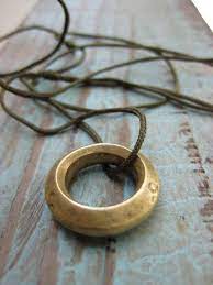 Ethiopian Ring Necklace Ethiopian Wedding Ring Necklace On Etsy Wedding Ring Necklaces Tribal Wedding Ring Ring Necklace