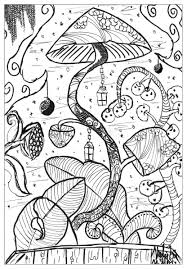 The stoner's psychedelic coloring book by edwina mc namee paperback $7.99. Mushroom Valentin Flowers Adult Coloring Pages