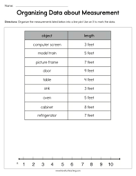 A form speeds up the data entry by. Organizing Data About Measurement Worksheet Have Fun Teaching