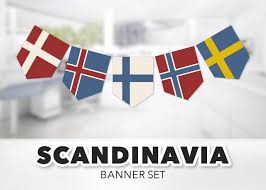 Drawing swedish,norwey,dansih,finish and island flags previous video: Nordic Countries Flag Banner Set Flags Of Scandinavia Etsy Scandinavia Denmark Flag Viking Party