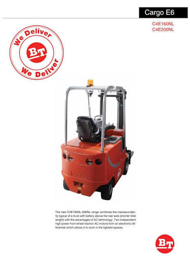 BT C4E200 Forklift