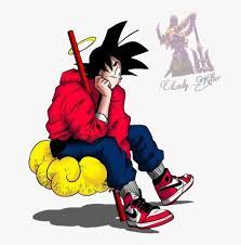 Join us and get much more in private live chat! Flyingnimbus Nubevoladora Dragonballz Dbzfanart Goku Lil Drip Hd Png Download Kindpng