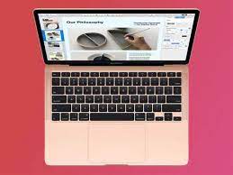 Pin By Macbook Air Accessories On Macbook Wallpaper Aesthetic Pink Macbook Deals New Macbook Air Apple Macbook Air