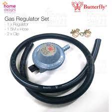 Butterfly Lpg Gas Regulator Hose Black Lazada