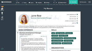 Creating a resume online with canva's free resume builder will give you a sleek and attractive resume, without the fuss. Resume Builder For 2021 Free Resume Builder Novoresume