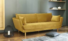 Moupassant, maison du monde, euro 470. Canapes Deco Salon Canape Jaune Canape Moutarde Canape Jaune Moutarde