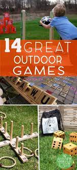14 Great Outdoor Games Garden Lovin Backyard Fun Backyard For Kids Outdoor Games