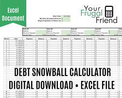 Check spelling or type a new query. Debt Payoff Calculator Spreadsheet Debt Snowball Excel Etsy