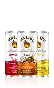 Malibu is specifically known for their coconut flavored liqueur. Pin On Drinks