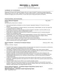 Telecommunication Engineer Telecom Engineer Resume Best Resume Examples