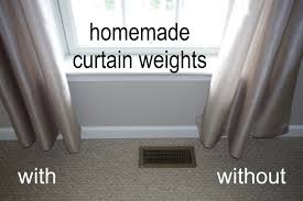 These are a welcome change from boring old rings that hold your curtains in place, as they boast of a stylish design and come in an attractive color that is sure to blend with any. Curtains Don T Drape Well Try These Easy Homemade Diy Curtain Weights Robin Kramer Writes