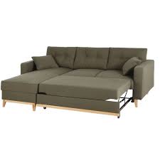 Kakigroene Hoekslaapbank Met 4 5 Plaatsen Brooke Maisons Du Monde Sofas Ao Ar Livre