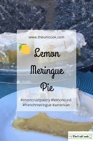 Pâte brisée is a type of shortcrust pastry, made with water, which you can make for both savoury and sweet pies and tarts. Mary Berry S Lemon Meringue Pie Meringue Pie Lemon Meringue Pie Lemon Meringue
