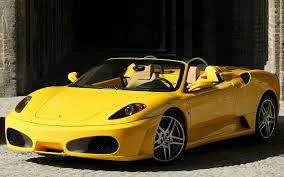 Download Wallpaper 1920x1200 Ferrari F430 Spider Yellow Convertible Side View Widescreen 16 10 Hd Background