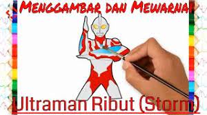 Jika sekedar ingin memperbesar, silakan klik gambarnya saja. Cara Menggambar Dan Mewarnai Ultraman Ribut Drawing And Coloring Ultraman Storm Youtube