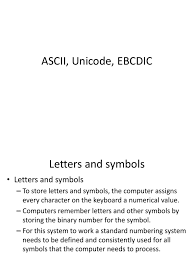 However, i found another character set that's available for linux and is almost similar to the extended ascii character set. Short Notes On Ascii Ascii Ebcdic