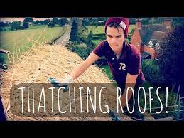 Here you may to know how to construct a thatched roof. Thatching Roofs Thatcherjoe Youtube
