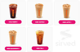 In busy daily lives, dunkin' will be a sweet friend to you. Dunkin Menu In Matthews North Carolina Usa