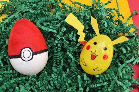 Pokemon Inspired Eggs Easter Egg Decorating Easter Eggs Diy Easter Diy