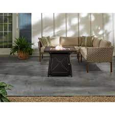 Book bayview resort, hampton bays on tripadvisor: Hampton Bay Crossridge 50 000 Btu Antique Bronze Finish Gas Fire Pit G Ftb 51057b The Home Depot