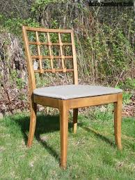 Vintage Mid Century Modern Drexel Lattice Back Sabre Leg Side Dining Chair 1960s Midcenturymodern Drexel Side Chairs Dining Dining Chairs Chair
