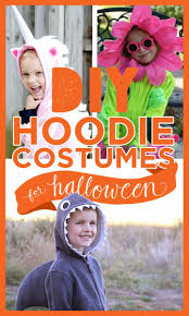 20 Halloween Costumes You Can Make From A Hoodie Hoodie Halloween Costumes Halloween Costumes You Can Make Diy Costumes Kids