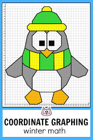 Practice Plotting Ordered Pairs With These Fun And Engaging Winter Theme Differe Winter Math Worksheets Coordinate Graphing Coordinate Graphing Mystery Picture