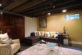 Draping the basement ceiling with fabric does not only make the basement warmer and more comfortable but also used to. Painting Basement Ceiling Brown Painting Inspired