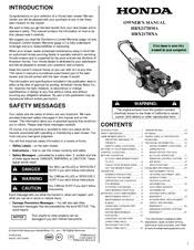 Download or purchase shop manuals and service support materials for. Honda Hrx217hxa Manuals Manualslib