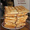 Gaufres Recette De Grand Pere La Cuisine De Mimine In 2020 Desserts Nutella Desserts Waffles