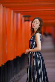 miki 被写体します on twitter ポートレート写真 写真 伏見稲荷大社