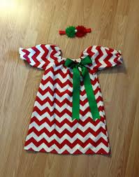 Christmas Outfit Christmas Dress Only Red Chevron Green Ribbon Bow Red Chevron Tie Brother Sister Girl Toddler Baby 0 3m 7 8 By Mudanbl Toddler Christmas Outfit Red Christmas Dress Girls Christmas Dresses