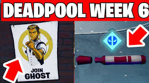 For completing all seven challenges in one week, a secret blockbuster tier can be found on. Deadpool Week 6 Challenges And Reward Fortnite Youtube