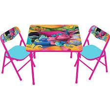 Dreamworks Trolls Activity Table Set Kids Room Toddler Girl Room Trolls Bedding