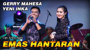 Kunci Gitar Emas Hantaran Yeni Inka Feat Gerry Mahesa Lirik Lagu Dan Cjord Mudah Tribun Video
