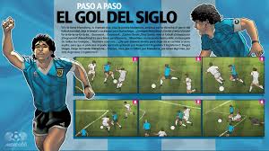 Han pasado 35 años de esta obra de arte, pero. La Mano De Dios Y El Gol Del Siglo Obras Maestras De Maradona Cumplen 35 Anos