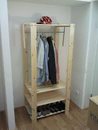 Ikea wardrobe, i not too sure what is the price, but they come with fix compartment, mean they will not fit your actual wall size, and they using a cheapest range of chipboard, even outside also using. The 40 Euro Wardrobe Ikea Hackers
