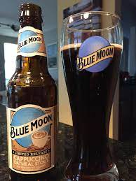 Granted, blue moon iced coffee blonde doesn't serve the same . Blue Moon S Cappuccino Oatmeal Stout Is Back Eclipse Party Moon Party Blue Moon